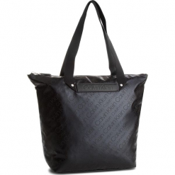 Torebka CALVIN KLEIN - City To Beach Shoppe K60K604297 910. Czarne torebki klasyczne damskie Calvin Klein, z materiału, duże. Za 549,00 zł.
