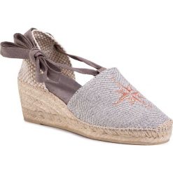 Espadryle TONI PONS - Veira-Dn Taupe. Brązowe espadryle damskie Toni Pons, bez wzorów, z tworzywa sztucznego, bez obcasa, na obcasie, bez zapięcia. Za 229,00 zł.