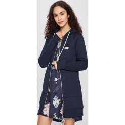 Femi Stories - Bluza. Niebieskie bluzy damskie marki Femi Stories, s, bez wzorów, z elastanu, bez rękawów, z kapturem. Za 329,90 zł.