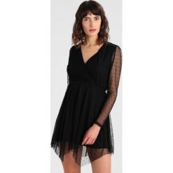 Sukienki hiszpanki: New Look SPOT RUCH WRAP Sukienka koktajlowa black