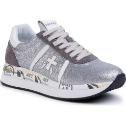 Sneakersy PREMIATA - Conny 4506 Silver. Szare półbuty damskie Premiata, z zamszu. Za 889,00 zł.