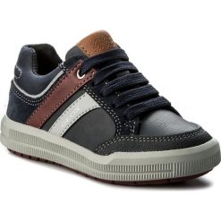Półbuty męskie: Półbuty GEOX – J Arzach B.I J744AI 05422 C4335 M Navy/Bordeaux