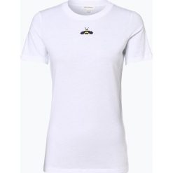ARMEDANGELS - T-shirt damski – Lidaa Little Bee, czarny. Czarne t-shirty damskie marki ARMEDANGELS, s, z napisami, bez kołnierzyka. Za 179,95 zł.
