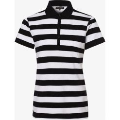 Marie Lund - Damska koszulka polo, niebieski. Niebieskie koszulki damskie xs, w paski, z bawełny, polo. Za 129,95 zł.