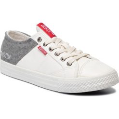 Tenisówki BIG STAR - EE174126 White. Białe półbuty męskie BIG STAR, na co dzień, bez wzorów, z gumy, eleganckie, bez zapięcia. Za 119,00 zł.