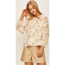 Levi's - Bluzka. Czerwone bluzki damskie Levi's®, s, bez wzorów, z poliesteru, casualowe, z okrągłym kołnierzem, z krótkim rękawem. Za 329,90 zł.