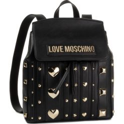 Plecak LOVE MOSCHINO - JC4241PP08KF0000 Nero. Czerwone plecaki damskie Love Moschino, bez wzorów, ze skóry ekologicznej, klasyczne. Za 959,00 zł.