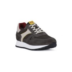 Buty Nero Giardini NERO GIARDINI COLORADO. Zielone trampki męskie Nero Giardini, bez wzorów, bez zapięcia. Za 422,25 zł.