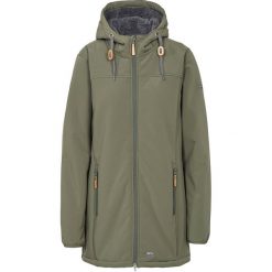Kurtka softshellowa "Kristen" w kolorze khaki. Brązowe kurtki damskie Trespass Women, s, bez wzorów, ze skóry, bez kaptura. W wyprzedaży za 329,95 zł.