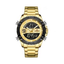 Zegarek Naviforce ZEGAREK MĘSKI NAVIFORCE - NF9146S (zn089d) - gold + BOX uniwersalny. Zegarki męskie Naviforce. Za 185,00 zł.