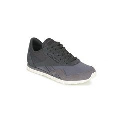 Buty Reebok Classic CL NYLON SLIM CANDY GIRL. Szare trampki i tenisówki damskie Reebok Classic, bez wzorów, z nylonu, bez zapięcia. Za 271,20 zł.