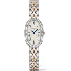 LONGINES Symphonette L2.305.5.79.7. Szare zegarki damskie LONGINES, złote. Za 14330,00 zł.