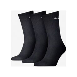 Puma 3-pack Skarpetki Czarny. Czarne skarpetki męskie Puma, bez wzorów, z elastanu. Za 42,95 zł.