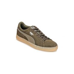 Buty Puma SUEDE CLASSIC BUBBLE W'S. Zielone trampki i tenisówki damskie Puma, bez wzorów, bez zapięcia. Za 351,20 zł.