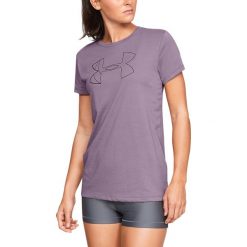 Under Armour Classic Koszulka Fioletowy. Fioletowe koszulki damskie Under Armour, xs, z nadrukiem, z bawełny, bez kołnierzyka. Za 119,95 zł.