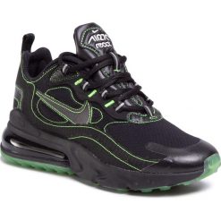 Buty NIKE - Air Max 270 React Sp CQ6549 001 Black/Black/Electric Green. Czarne buty sportowe damskie Nike, bez wzorów, ze skóry ekologicznej, sportowe, nike air max. Za 699,00 zł.