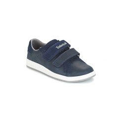 Buty Dziecko Timberland COURT SIDE H L OX. Niebieskie trampki chłopięce marki Timberland. Za 261,80 zł.
