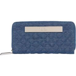 Fiorelli Elegancki portfel Halloway FS0928 Denim kołdrę. Szare portfele damskie Fiorelli, bez wzorów, z denimu. W wyprzedaży za 103,00 zł.