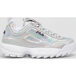 Fila - Buty Disruptor M Low. Szare buty sportowe damskie Fila, z gumy, sportowe. W wyprzedaży za 379,90 zł.