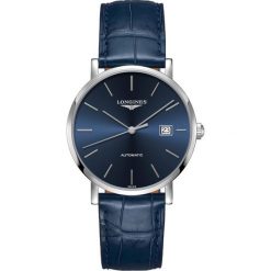 LONGINES Elegant Collection L4.910.4.92.2. Szare zegarki męskie LONGINES, ze stali. Za 7030,00 zł.