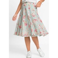 Spódnica w kwiaty bonprix jasnoróżowy w kwiaty. Różowe spódniczki damskie bonprix, z nadrukiem. Za 119,99 zł.