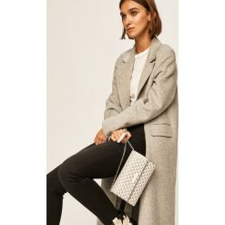 Tommy Hilfiger - Płaszcz. Różowe kurtki damskie TOMMY HILFIGER, bez wzorów, z poliesteru, klasyczne, bez kaptura. Za 1799,00 zł.