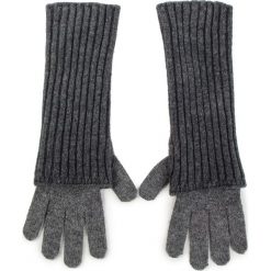 Rękawiczki Damskie WEEKEND MAXMARA - Gessy 55660584600 006. Szare rękawiczki damskie WEEKEND MaxMara, bez wzorów, z wełny. W wyprzedaży za 379,00 zł.