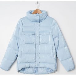 Błyszcząca kurtka puffer -. Kurtki damskie House, s, bez wzorów, bez kaptura. Za 179,99 zł.