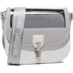 Torebka MONNARI - BAG2500-019 Grey. Szare listonoszki damskie Monnari, bez wzorów, ze skóry ekologicznej, bez dodatków. W wyprzedaży za 169,00 zł.