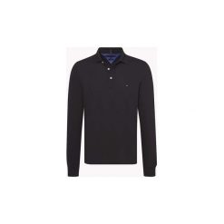 Koszulki polo z długim rękawem Tommy Hilfiger MW0MW08823 TOMMY SLIM POLO. Czarne koszulki męskie TOMMY HILFIGER, s, bez wzorów, z długim rękawem. Za 295,98 zł.