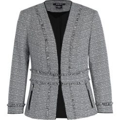 Żakiet DKNY P9DCEB45. Czarne marynarki damskie DKNY, bez wzorów, z elastanu. W wyprzedaży za 319,00 zł.