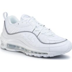 Buty NIKE Air Max 98 AH6799 114. Białe półbuty damskie Nike, bez wzorów, bez obcasa, bez zapięcia. W wyprzedaży za 519,00 zł.