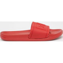 Big Star - Klapki. Czerwone klapki damskie BIG STAR, bez wzorów, z gumy, bez obcasa, na obcasie. Za 59,90 zł.
