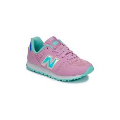 Buty Dziecko New Balance YR373. Różowe trampki dziewczęce New Balance, bez wzorów, bez zapięcia. Za 259,00 zł.