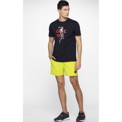 T-shirt męski TSM236 - granat. Szare koszulki męskie 4f, m, bez wzorów, bez kołnierzyka. Za 59,99 zł.