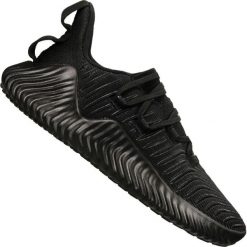 Czarne Buty adidas Alphabounce Trainer M AQ0609. Czarne buty sportowe męskie Adidas, na lato, z tkaniny, bez zapięcia, do biegania, adidas alphabounce. W wyprzedaży za 379,00 zł.