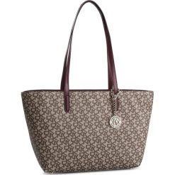 Torebka DKNY - Bryant Lg Zip Tote R74AJ014 Chn Lg/Bldred QLA. Pomarańczowe torebki klasyczne damskie DKNY, bez wzorów, ze skóry ekologicznej, eleganckie, na ramię, bez dodatków. W wyprzedaży za 489,00 zł.