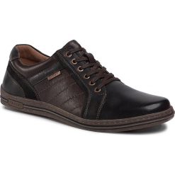 Półbuty GO SOFT - MI08-C682-673-02 Black. Pomarańczowe półbuty męskie GO SOFT, na co dzień, bez wzorów, ze skóry, bez zapięcia. Za 179,99 zł.