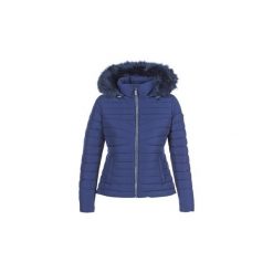 Kurtki pikowane Guess LORELIE. Niebieskie kurtki damskie Guess, xl, bez wzorów, bez kaptura. Za 703,20 zł.