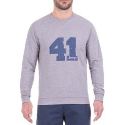 Bejsbolówki męskie: Bluza w kolorze szarym
