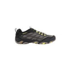 Buty Merrell Moab FST GTX J37601. Czarne buty trekkingowe męskie Merrell, bez zapięcia, trekkingowe. Za 429,10 zł.