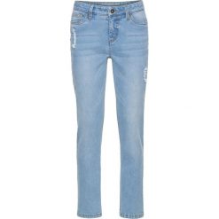 Dżinsy RELAXED bonprix jasnoniebieski "bleached". Niebieskie jeansy damskie relaxed fit bonprix. Za 59,99 zł.