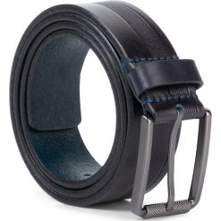 Pasek Męski BOSS - Tylir 50419396 410. Czarne paski męskie Boss, w paski, ze skóry. W wyprzedaży za 279,00 zł.