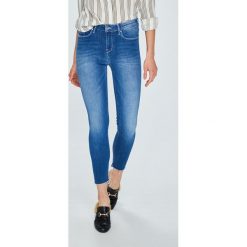 Tommy Hilfiger - Jeansy Como. Niebieskie rurki damskie marki TOMMY HILFIGER, z elastanu. W wyprzedaży za 269,90 zł.