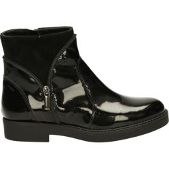 Botki - 11229 VER NER. Czarne botki damskie skórzane marki Venezia. Za 229,00 zł.