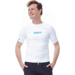 Koszulki sportowe męskie: JOBE Koszulka męska Rashguard biała r. L (544017050-L)