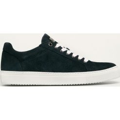 GOE - Buty skórzane. Niebieskie sneakersy męskie GOE, na sznurówki. W wyprzedaży za 199,90 zł.
