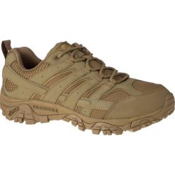 Merrell MOAB 2 Tactical J15857 45 Beżowe. Brązowe buty trekkingowe męskie Merrell, ze skóry, bez zapięcia. W wyprzedaży za 399,99 zł.