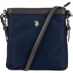 U.S. POLO ASSN. torebka crossbody Houston Crossbody w/zip on top ciemny niebieski. Niebieskie topy damskie U.S. Polo Assn., bez wzorów, eleganckie, bez dodatków. W wyprzedaży za 219,00 zł.