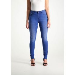 Dżinsy "Celia" - Slim fit - w kolorze niebieskim. Niebieskie jeansy damskie Garcia, l, w paski, z podwyższonym stanem. W wyprzedaży za 109,95 zł.